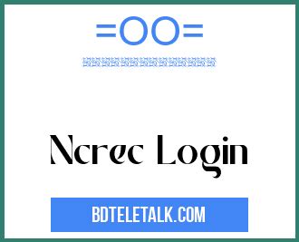 ncrec|ncrec login.